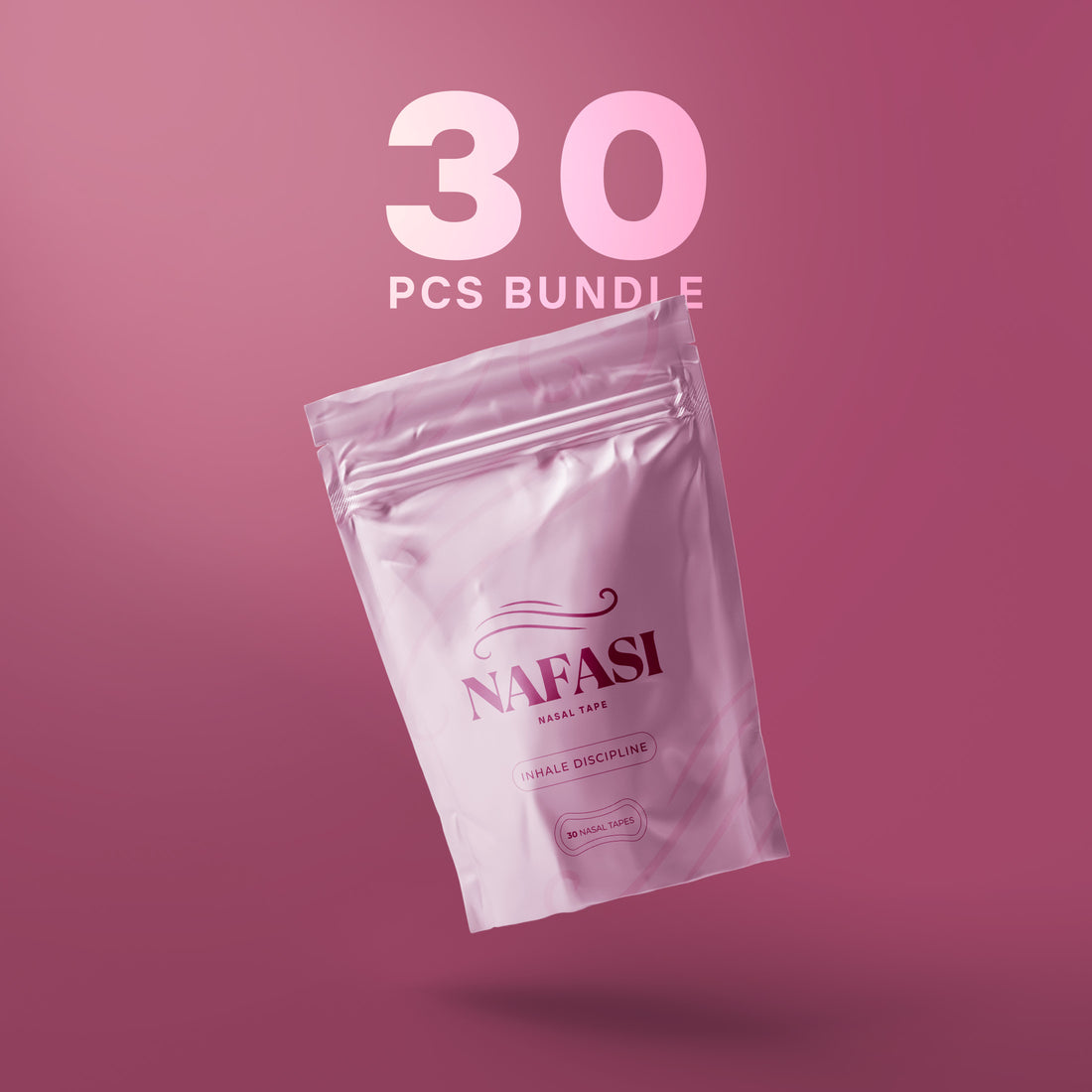 30-Piece Pink Tape Bag